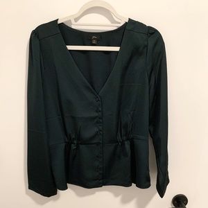 J. Crew Satin Top